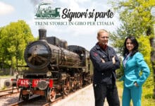 Locandina promozionale SIGNORI SI PARTE ORIZZONTALE
