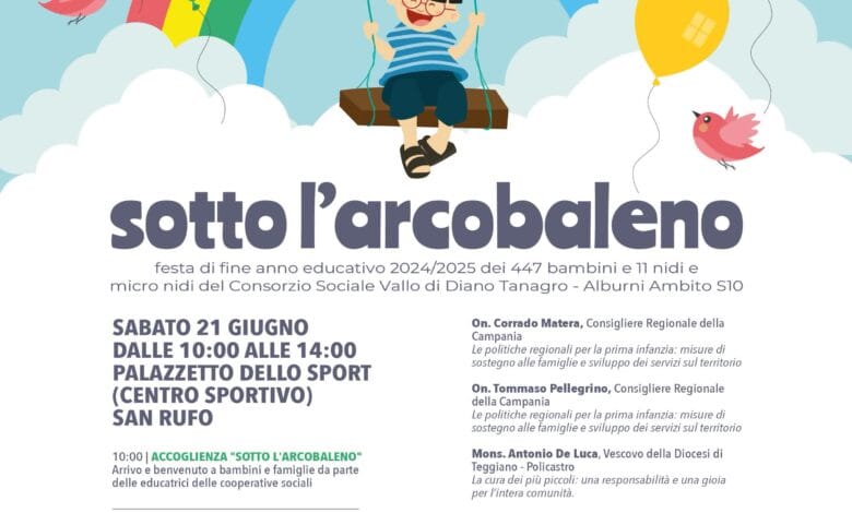 SOTTO L'ARCOBALENO LOCANDINA