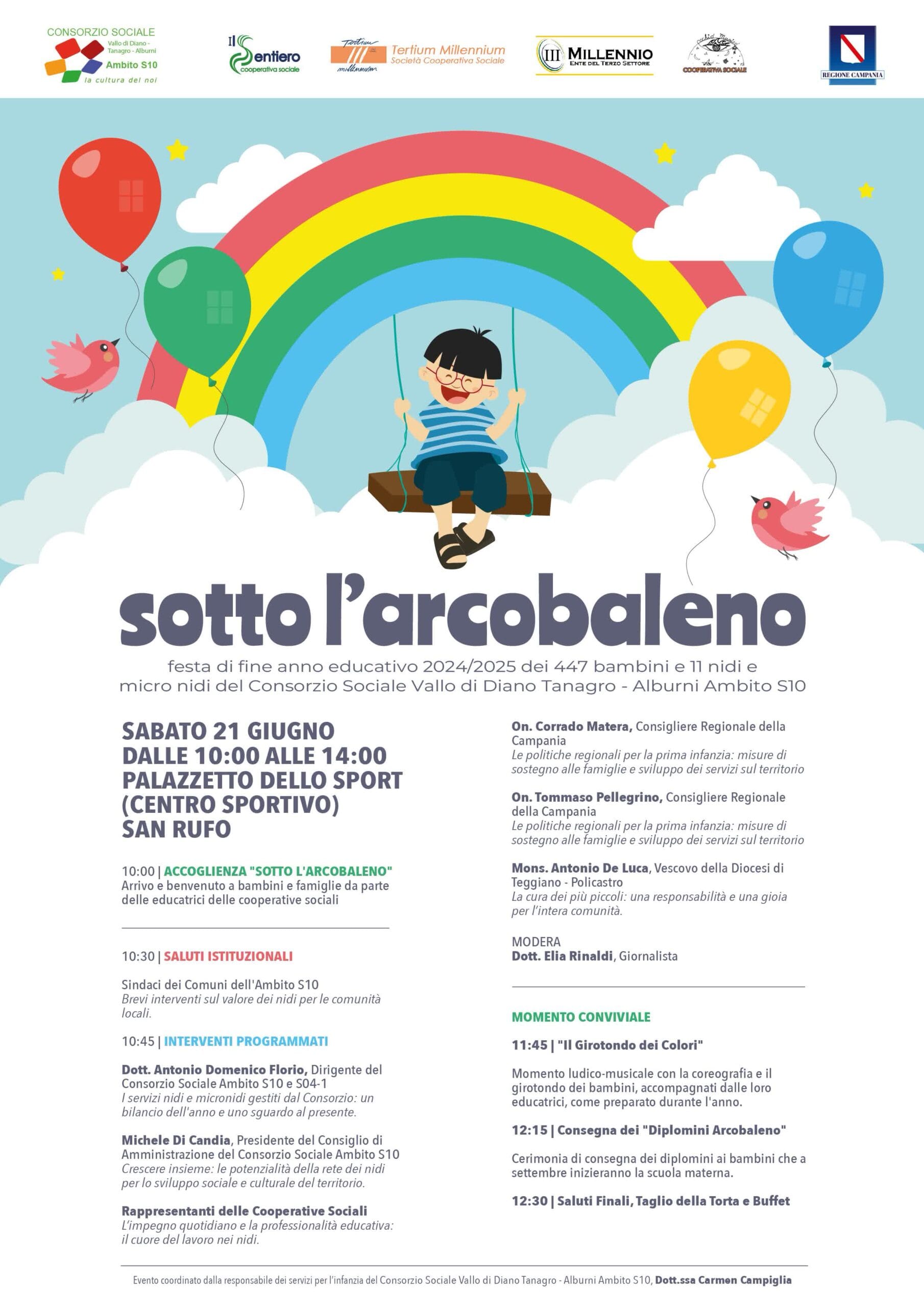 SOTTO L'ARCOBALENO LOCANDINA