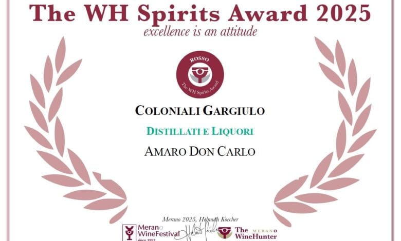 The Wine Hunter Spirits Award Amaro Don Carlo