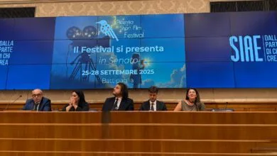 Un momento della presentazione in Senato