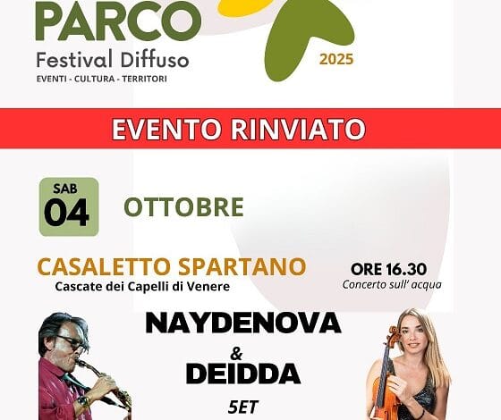 concerto rinviato