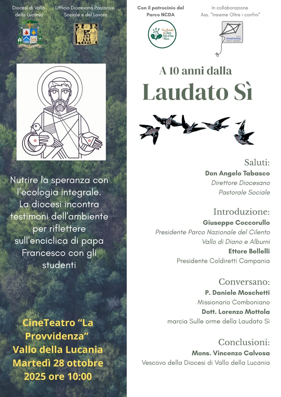 locandina incontro Laudato SI