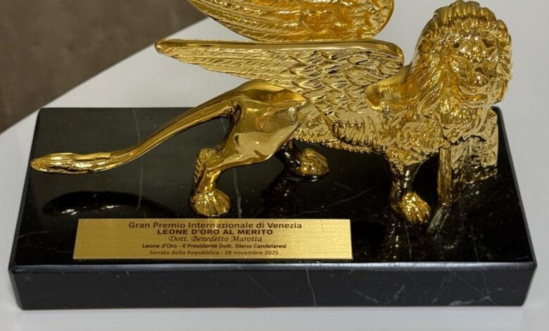 LEONE D'ORO AL MERITO BENEDETTO MAROTTA
