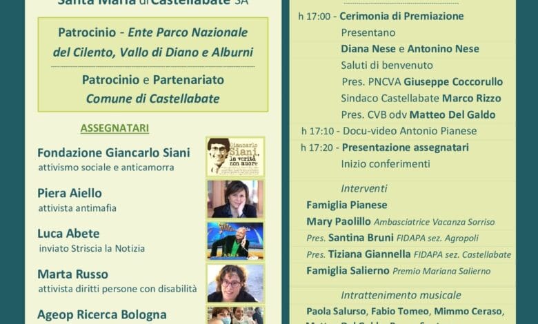 Locandina Premio Pianese