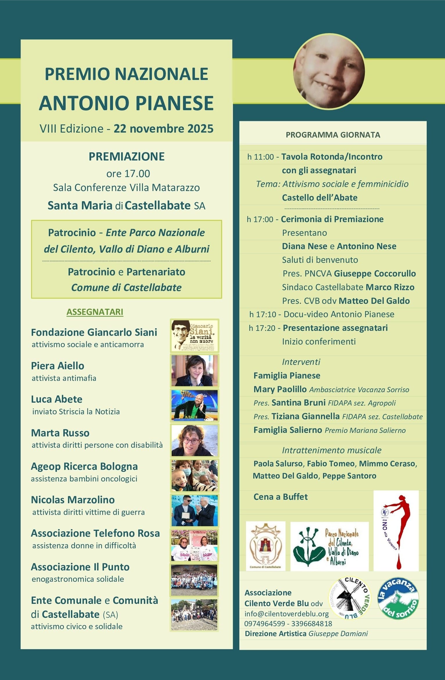 Locandina Premio Pianese