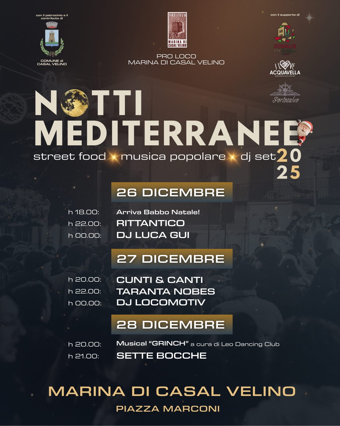 programma notti mediterranee