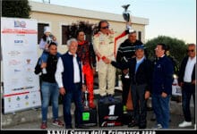 Il podio dei vincitori XXXIII Coppa della Primavera