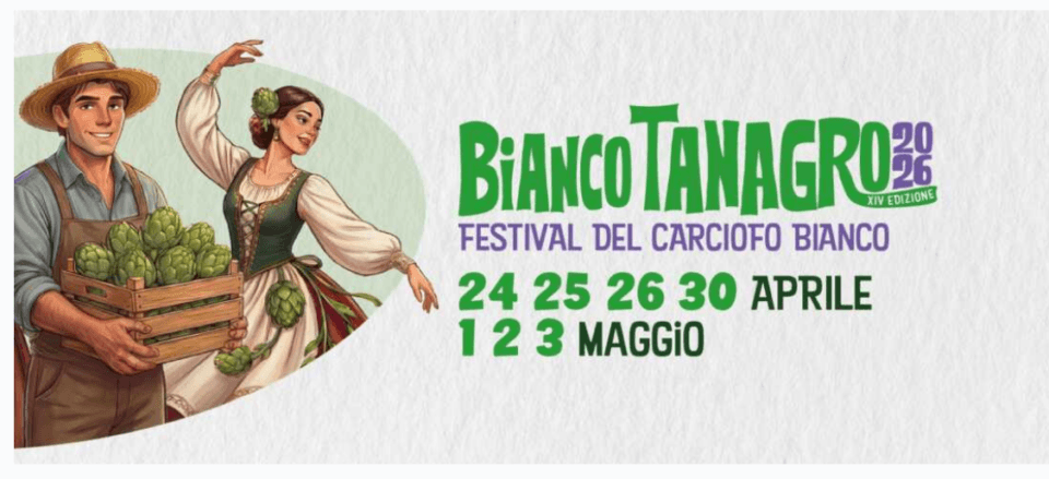 Screenshot at Rosmarinonews.it Bianco Tanagro ad Auletta il festival del carciofo bianco torna in grande stile
