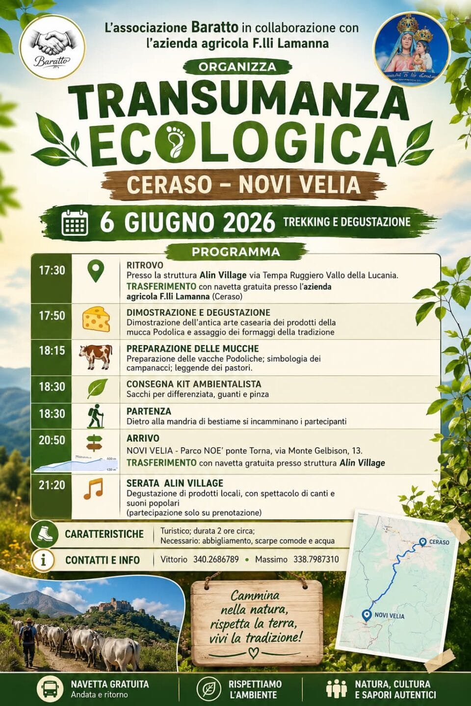 locandina transumanza