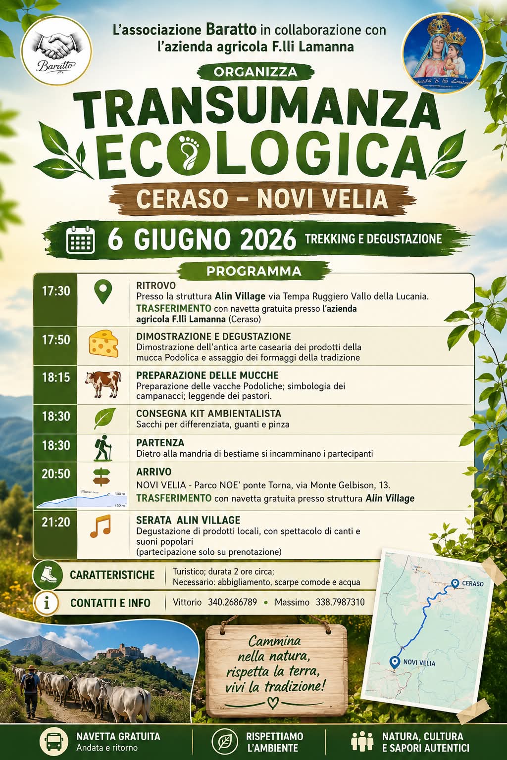locandina transumanza