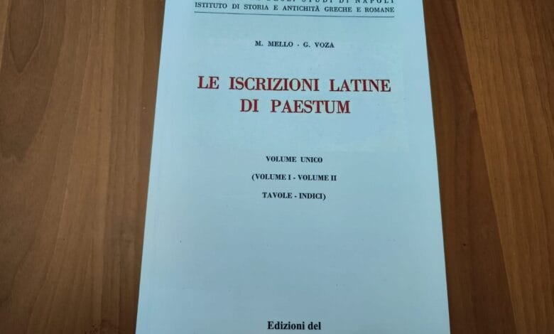 Le Iscrizioni Latine di Paestum